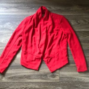 Red blazer